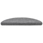 vidaXL Selbstklebende Treppenmatten 10 Stk. Hellgrau 56x17x3 cm vidaXL Selbstklebende Treppenmatten 10 Stk. Hellgrau 56x17x3 cm