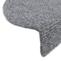 vidaXL Selbstklebende Treppenmatten 10 Stk. Hellgrau 56x17x3 cm vidaXL Selbstklebende Treppenmatten 10 Stk. Hellgrau 56x17x3 cm