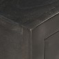 vidaXL Nachttisch Schwarz und Golden 40 x 30 x 50 cm Mango Massivholz vidaXL Nachttisch Schwarz und Golden 40 x 30 x 50 cm Mango Massivholz