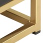 vidaXL Nachttisch Schwarz und Golden 40 x 30 x 50 cm Mango Massivholz vidaXL Nachttisch Schwarz und Golden 40 x 30 x 50 cm Mango Massivholz