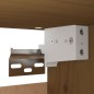 vidaXL Wandschrank Honigbraun 30x30x100 cm Massivholz Kiefer vidaXL Wandschrank Honigbraun 30x30x100 cm Massivholz Kiefer