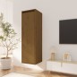 vidaXL Wandschrank Honigbraun 30x30x100 cm Massivholz Kiefer vidaXL Wandschrank Honigbraun 30x30x100 cm Massivholz Kiefer