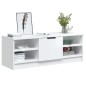 vidaXL TV-Schrank Hochglanz-Weiß 102x35x36,5 cm Holzwerkstoff vidaXL TV-Schrank Hochglanz-Weiß 102x35x36,5 cm Holzwerkstoff