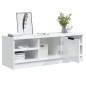 vidaXL TV-Schrank Hochglanz-Weiß 102x35x36,5 cm Holzwerkstoff vidaXL TV-Schrank Hochglanz-Weiß 102x35x36,5 cm Holzwerkstoff
