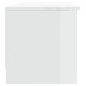 vidaXL TV-Schrank Hochglanz-Weiß 102x35x36,5 cm Holzwerkstoff vidaXL TV-Schrank Hochglanz-Weiß 102x35x36,5 cm Holzwerkstoff