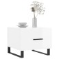 vidaXL Couchtische 2 Stk. Hochglanz-Weiß 50x50x40 cm Holzwerkstoff vidaXL Couchtische 2 Stk. Hochglanz-Weiß 50x50x40 cm Holzwerkstoff