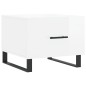 vidaXL Couchtische 2 Stk. Hochglanz-Weiß 50x50x40 cm Holzwerkstoff vidaXL Couchtische 2 Stk. Hochglanz-Weiß 50x50x40 cm Holzwerkstoff