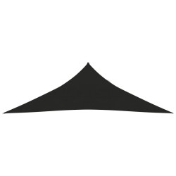 vidaXL Sonnensegel 160 g/m² Schwarz 3x3x4,2 m HDPE  