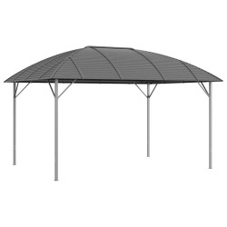 vidaXL Pavillon mit Bogendach 3x4 m Anthrazit