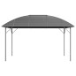 vidaXL Pavillon mit Bogendach 3x4 m Anthrazit vidaXL Pavillon mit Bogendach 3x4 m Anthrazit