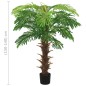 vidaXL Künstliche Palme Cycas mit Topf 140 cm Grün vidaXL Künstliche Palme Cycas mit Topf 140 cm Grün