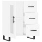 vidaXL Sideboard Weiß 69,5x34x90 cm Holzwerkstoff vidaXL Sideboard Weiß 69,5x34x90 cm Holzwerkstoff
