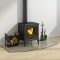vidaXL Kaminofen Glasplatte 120x60 cm vidaXL Kaminofen Glasplatte 120x60 cm
