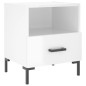 vidaXL Nachttische 2 Stk. Hochglanz-Weiß 40x35x47,5 cm Holzwerkstoff vidaXL Nachttische 2 Stk. Hochglanz-Weiß 40x35x47,5 cm Holzwerkstoff
