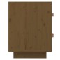 vidaXL Nachttisch Honigbraun 40x34x45 cm Massivholz Kiefer vidaXL Nachttisch Honigbraun 40x34x45 cm Massivholz Kiefer