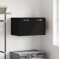 vidaXL Wandschrank Schwarz 60x36,5x35 cm Holzwerkstoff vidaXL Wandschrank Schwarz 60x36,5x35 cm Holzwerkstoff
