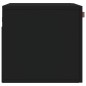 vidaXL Wandschrank Schwarz 60x36,5x35 cm Holzwerkstoff vidaXL Wandschrank Schwarz 60x36,5x35 cm Holzwerkstoff