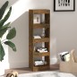 vidaXL Bücherregal/Raumteiler Räuchereiche 40x30x135 cm vidaXL Bücherregal/Raumteiler Räuchereiche 40x30x135 cm