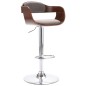 Barhocker Sperrholz und Taupe Stoff Barhocker Sperrholz und Taupe Stoff