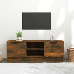 vidaXL TV-Schrank Räuchereiche 102x35x36,5 cm Holzwerkstoff