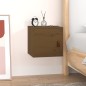 vidaXL Wandschrank Honigbraun 31,5x30x30 cm Massivholz Kiefer vidaXL Wandschrank Honigbraun 31,5x30x30 cm Massivholz Kiefer