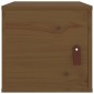 vidaXL Wandschrank Honigbraun 31,5x30x30 cm Massivholz Kiefer vidaXL Wandschrank Honigbraun 31,5x30x30 cm Massivholz Kiefer