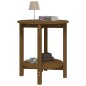 vidaXL Couchtisch Honigbraun Ø 55x60 cm Massivholz Kiefer vidaXL Couchtisch Honigbraun Ø 55x60 cm Massivholz Kiefer