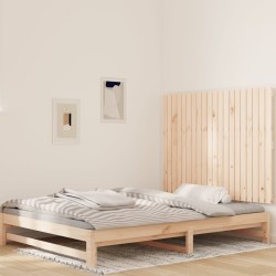 vidaXL Wand-Kopfteil 127,5x3x90 cm Massivholz Kiefer