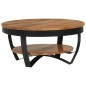 vidaXL Couchtisch 65x65x32 cm Massivholz Akazie vidaXL Couchtisch 65x65x32 cm Massivholz Akazie