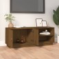 vidaXL TV-Schrank Honigbraun 105x34x40 cm Massivholz Kiefer vidaXL TV-Schrank Honigbraun 105x34x40 cm Massivholz Kiefer