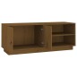 vidaXL TV-Schrank Honigbraun 105x34x40 cm Massivholz Kiefer vidaXL TV-Schrank Honigbraun 105x34x40 cm Massivholz Kiefer