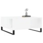 vidaXL Couchtisch Weiß 80x80x36,5 cm Holzwerkstoff vidaXL Couchtisch Weiß 80x80x36,5 cm Holzwerkstoff
