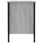 vidaXL Schuhregal Grau Sonoma 100x35x50 cm Holzwerkstoff vidaXL Schuhregal Grau Sonoma 100x35x50 cm Holzwerkstoff