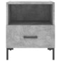 vidaXL Nachttische 2 Stk. Betongrau 40x35x47,5 cm Holzwerkstoff vidaXL Nachttische 2 Stk. Betongrau 40x35x47,5 cm Holzwerkstoff