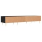 vidaXL TV-Schrank Schwarz 150x36x30 cm Holzwerkstoff vidaXL TV-Schrank Schwarz 150x36x30 cm Holzwerkstoff