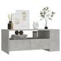 vidaXL Couchtisch Betongrau 102x55x42 cm Holzwerkstoff vidaXL Couchtisch Betongrau 102x55x42 cm Holzwerkstoff