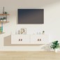 vidaXL Wandschränke 2 Stk. Weiß 60x30x30 cm Massivholz Kiefer vidaXL Wandschränke 2 Stk. Weiß 60x30x30 cm Massivholz Kiefer