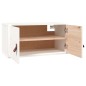 vidaXL Wandschränke 2 Stk. Weiß 60x30x30 cm Massivholz Kiefer vidaXL Wandschränke 2 Stk. Weiß 60x30x30 cm Massivholz Kiefer