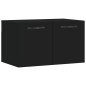 vidaXL Wandschrank Schwarz 60x36,5x35 cm Holzwerkstoff vidaXL Wandschrank Schwarz 60x36,5x35 cm Holzwerkstoff
