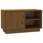 vidaXL TV-Schrank Honigbraun 70x34x40 cm Massivholz Kiefer vidaXL TV-Schrank Honigbraun 70x34x40 cm Massivholz Kiefer