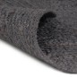 vidaXL Teppich Handgefertigt Jute Rund 240 cm Dunkelgrau vidaXL Teppich Handgefertigt Jute Rund 240 cm Dunkelgrau
