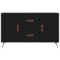 vidaXL Sideboard Schwarz 100x36x60 cm Holzwerkstoff vidaXL Sideboard Schwarz 100x36x60 cm Holzwerkstoff