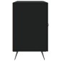 vidaXL Sideboard Schwarz 100x36x60 cm Holzwerkstoff vidaXL Sideboard Schwarz 100x36x60 cm Holzwerkstoff