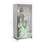 vidaXL Kleiderschrank 75×45×160 cm New York Stoff vidaXL Kleiderschrank 75×45×160 cm New York Stoff