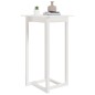 vidaXL Bartisch Weiß 60x60x110 cm Massivholz Kiefer vidaXL Bartisch Weiß 60x60x110 cm Massivholz Kiefer