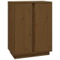 vidaXL Sideboard Honigbraun 60x35x80 cm Massivholz Kiefer vidaXL Sideboard Honigbraun 60x35x80 cm Massivholz Kiefer