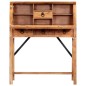 vidaXL Schreibtisch 90×40×107 cm Massivholz Akazie vidaXL Schreibtisch 90×40×107 cm Massivholz Akazie