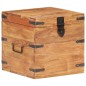 vidaXL Truhe 40x40x40 cm Akazie Massivholz vidaXL Truhe 40x40x40 cm Akazie Massivholz