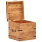 vidaXL Truhe 40x40x40 cm Akazie Massivholz vidaXL Truhe 40x40x40 cm Akazie Massivholz