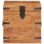 vidaXL Truhe 40x40x40 cm Akazie Massivholz vidaXL Truhe 40x40x40 cm Akazie Massivholz